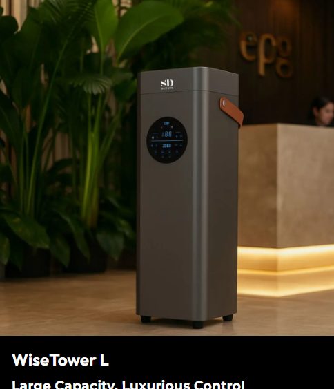 WiseTower L — Large capacity · luxurious control